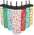 BJPKPK 30oz Insulated Tumbler With lid And Straw Stainless Steel Tumblers Travel Coffee Mug Reusable Thermal Cup,Unicorns