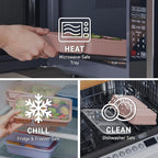 Bentgo Prep - 20-Piece 2-Compartment Reusable Meal Prep Containers with Lids, PFAS & BPA Free Materials, Durable, Microwave, Freezer, & Dishwasher Safe To Go Food Storage (Mint)