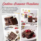 Otto's Naturals Grain-Free Paleo Double Chocolate Brownie Mix 11.1 Oz. 6 Pack, Top 9 Allergen-Free, Organic Cassava Flour, Gluten Free, Non-GMO, Vegan