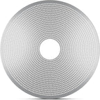 58mm Espresso Puck Screen with Round Hole in the Middle - 0.2mm Ultra Thin Espresso Puck, Stainless Steel Reusable Coffee Filter, Suitable for La Marzocco/Gaggia