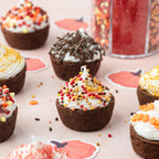 Sweets Indeed Sprinklefetti Fall 6-Cell Sprinkle Jar – 6 Assorted Fall Sprinkles (Pumpkins, Leaves, Sugar Crystals, Nonpareils, Jimmies) | Cupcake & Cake Decorations | 6.45 oz