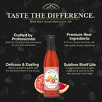 Liquid Alchemist Blood Orange Syrup for Cocktails - Real Ingredients Make this the Perfect Winter Cocktail or Margarita Mix - Non-GMO Blood Orange Sour Mix (25 oz)