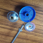 Two sets of sausage caulk gun press pads，Sausage filling gun accessories,caulk tube adapters (2 pieces)