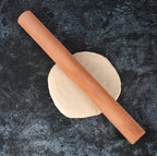 Rolling Pin 17.3Inch, Professional Dowel Wood Rolling Pins for Baking Pasta Pizza Pie and Cookie, Wooden Dough Roller Pin (Straight Style, Large 1.73 Inch Diameter)