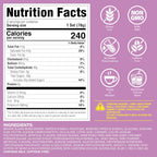 J WAY Instant Boba Bubble Pearl Taro Milk Tea Kit with Authentic Brown Sugar Tapioca Boba, Ready in Under One Minute, Paper Straws Included - 6 Servings