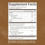 OM MUSHROOM SUPERFOOD Coffee Latte Blend Mushroom Powder, Single Serve, 10 Count, Lion's Mane, Cordyceps, Reishi, Chaga, Energy & Mental Clarity Support Supplement