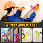 DIYSELF 1 Pack Razor Blade Scraper, Window Scraper with Razor Blade, Razor Scraper Tool for Glass, Scraper Tool Kitchen for Cleaning Stovetop, Cooktop, Oven, Paint Scraper with 10 PCS 4'' Blades