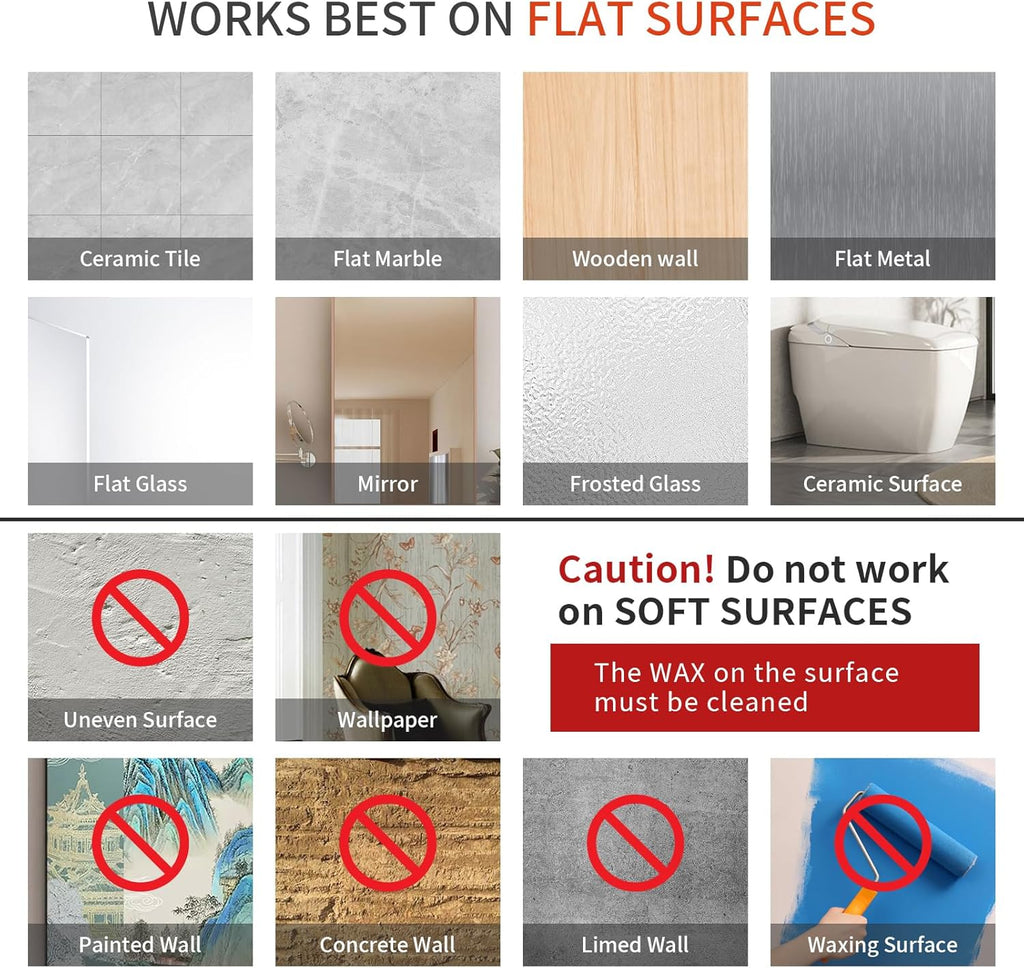 Paoli Heavy Duty Adhesive Hooks,Self-Adhesive Hooks Multiple Colors and Styles 30 lb Maximum Load for Home Schools and Offices (4pc, Silver)