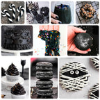 Food Coloring - Vibrant Liquid Icing Food Coloring Set for Baking, Cake Decorating, Easter Egg, Airbrush - Tasteless Food Color Dye for Fondant, Slime, DIY Crafts - 5.5 Fl.oz / 160ml Each (Black)