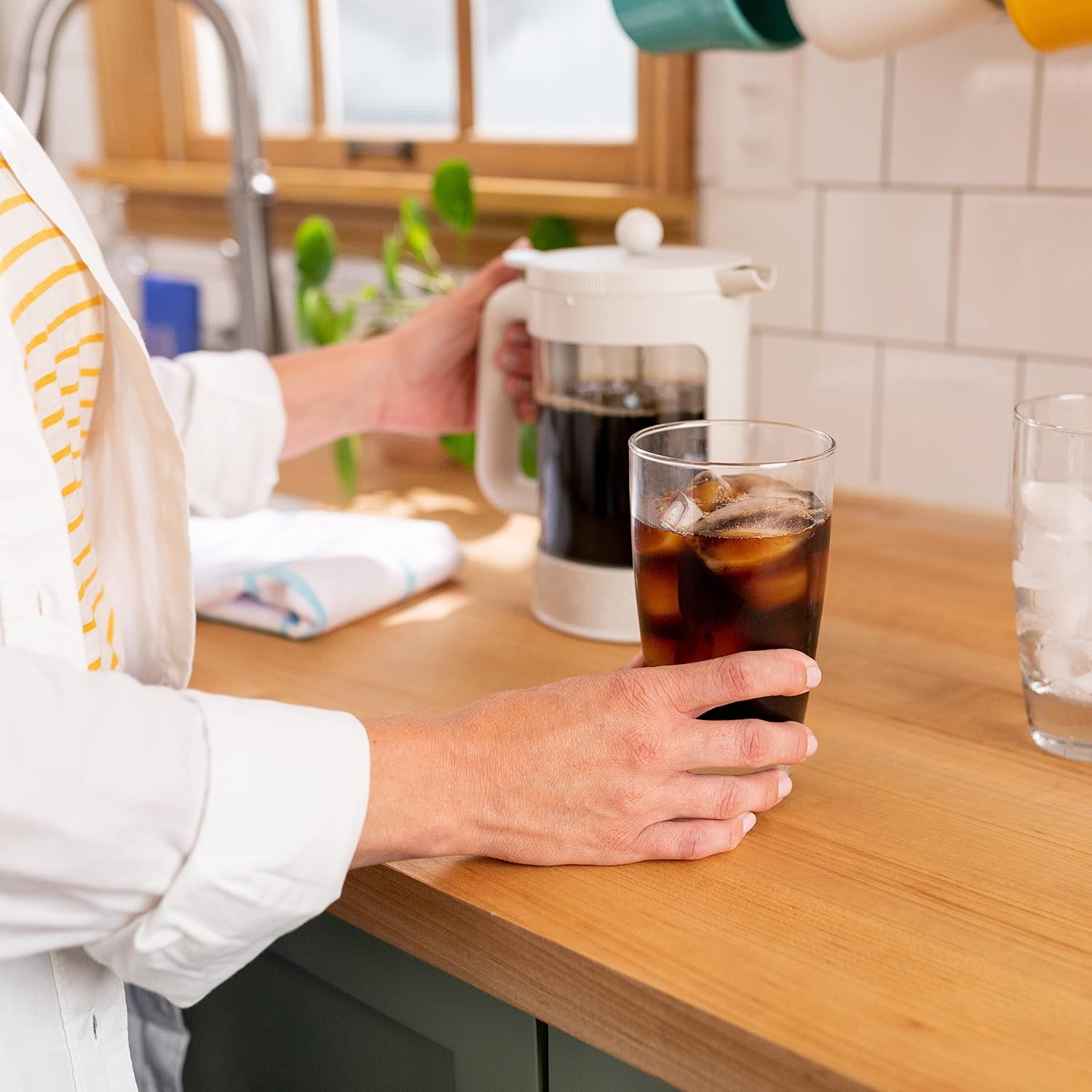 Cameron's Coffee Roasted Ground Coffee Bag, Vanilla Hazelnut Cold Brew Blend, 12 Ounce, Pack of 6 - NEW