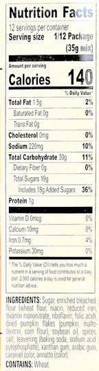 Krusteaz Baking Mix, Pumpkin Spice Quick Bread Mix, Made with Real Pumpkin & No Artificial Flavors, 15 Ounce Box (Pack of 2)