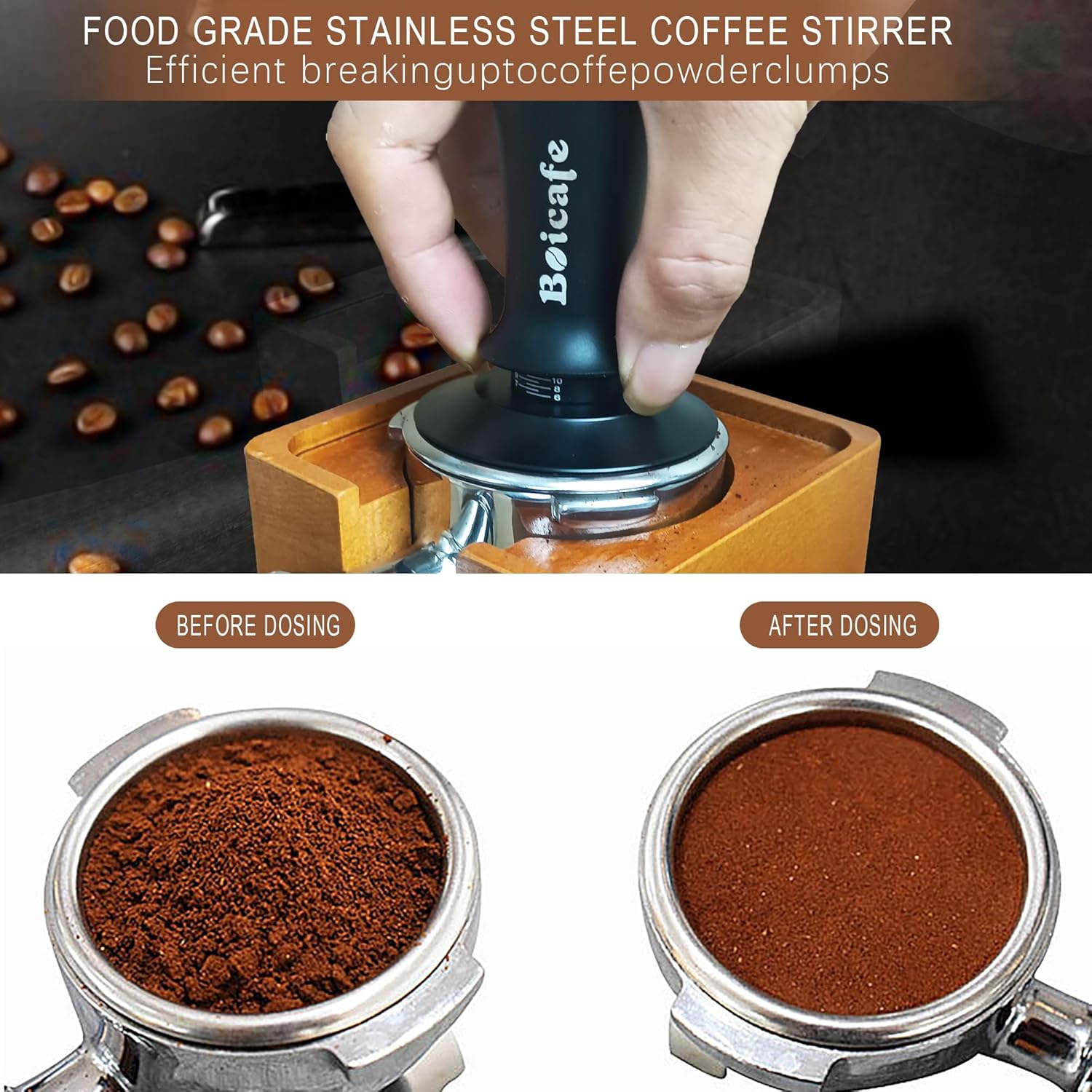 22 PCS 51mm Espresso Accessories Kit, 51mm Spring Loaded Calibrated Espresso Coffee Tamper Set with Tamper Mat, WDT Tool, Latte Art Kit, Frothing Pitcher and Towel for Coffee Making (51mm)