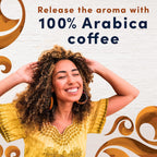 Gevalia Frothy 2-Step Caramel Macchiato Espresso K-Cup Coffee Pods & Froth Packets Kit, 6 ct Box