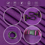 Kitchen Apron, Work Apron, Canvas, Multiple Pockets, Gardening, Painting, BBQ, Artist, Carpenter, Sizes M to XXL, Purple