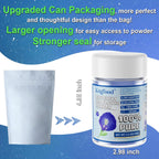 Butterfly Pea Flower Powder - Kiigfood 5.3 oz/150g Pure Natural Blue & Purple Food Coloring, Butterfly Pea Powder for Drinks, Smoothies, Cocktail, Baking, Pasta - Vegan, Gluten-Free, Non-GMO