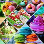 Food Coloring Liquid- 18 Vibrant Colors Food Dye Colorantes Para Reposteria, Highly Concentrated Cake Decorating Food Coloring for Icing, Cake, Baking, Frosting, Easter Egg, Macaron, Slime - 6ml