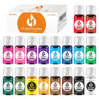 Gel Food Coloring 18 Colors x 0.45 oz Concentrated Gel Based Food Dye Vibrant Icing Colors for Baking Cake Decorating Cookies