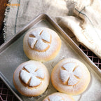 CHEFMADE 17-Inch Baking Sheet Pan, Non-Stick Carbon Steel Rimmed Cookie Sheet Pan for Oven Roasting Meat Bread Jelly Roll Battenberg Pizzas Pastries 12.8" x 17.7" x 1.1" (Champagne Gold)