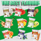 Fusion Select 2.2lb Banana MilkTea Powder For Bubble Tea, Boba Tea, 3-in-1 Drink Powder with Cream & Sugar, Smoothies - Instant Pre-Mixed Beverage for Hot or Cold Blends or Yummy Frappes