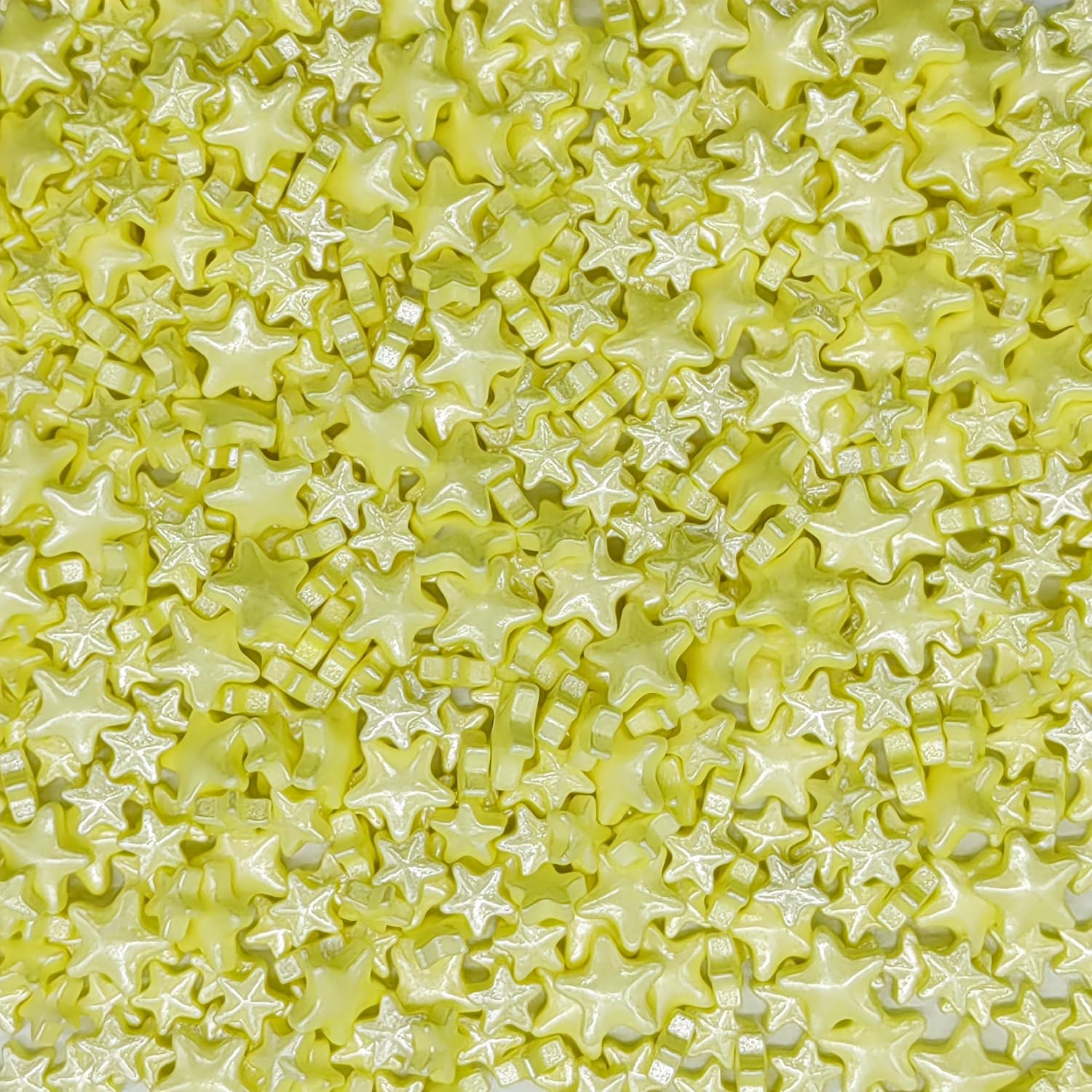 Mixed Size Yellow Stars Sprinkles Edible Stars Cake Decorating Stars Cake Decorations Cupcake Toppers Cookie Decorating Perfect for Cakes,Cupcakes,Desserts Toppings 3OZ
