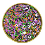 Dynastang Monster Sprinkles Halloween Edible Eyes Cake Decoration Cupcake Toppers Cookie Decorating Perfect for Cakes, Cupcakes, Desserts Toppings 3OZ