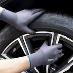 Kebada Work Gloves for Men and Women, Foam Nitrile Coated Safety Gloves with Grip, Ideal for Warehouse Package Handling, Gardening, Mechanic and Construction, Small