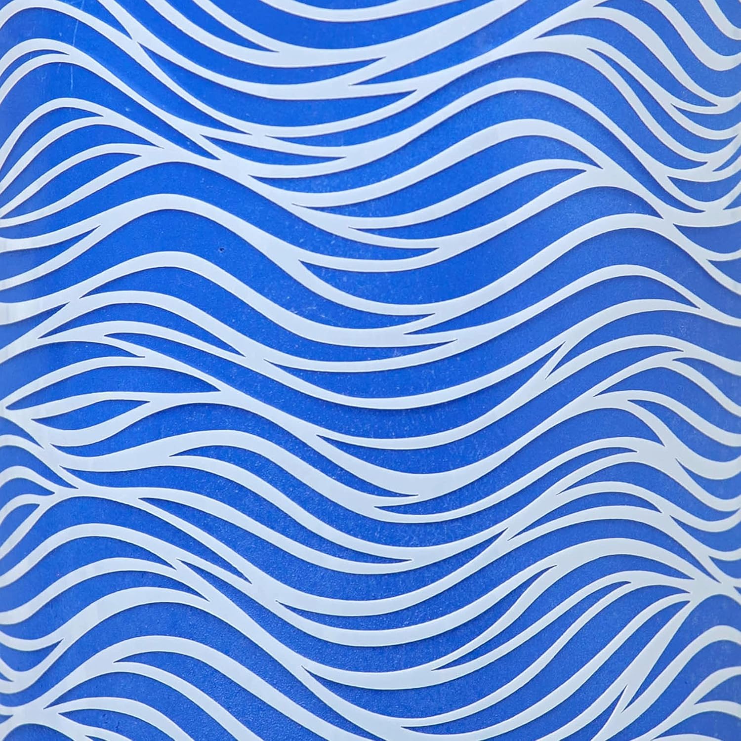 Cake Baking Stencil - Seamless Delicate Pattern for Decorating Tall Double Barrel Cake to Use with Buttercream, Royal Icing, Ganache, Paint, Airbrush (FLO)