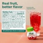 Stur Liquid Water Enhancer | Black Cherry | Naturally Sweetened | High in Vitamin C & Antioxidants | Sugar Free | Zero Calories | Keto | Vegan | 5 Bottles, Makes 120 Drinks