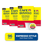 Café Bustelo Espresso Style Dark Roast Coffee, 96 Keurig K-Cup Pods
