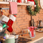 30 Pcs Christmas Drink Stirrers Xmas Stir Stick Holiday Coffee Swizzle Stick Reusable Plastic Hot Cocoa Bar Chocolate Decoration Cocktail Mixer(Santa Claus,Delicate Color)