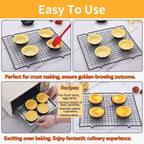 DATANYA Mini Tart Pans Removable Bottom 3 Inch, Carbon Steel Nonstick Quiche Pan Pie Tart Tin Mold, 0.8inches High for Baking Tartlets, Pies, Cakes, Cupcakes - Premium Champagne Gold 12PCS