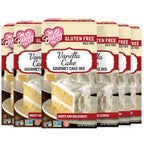 XO Baking Co. Gluten Free Vanilla Cake Gourmet Cake Mix; Non-GMO; Kosher; Rice Free; Soy Free; Dairy Free; Peanut Free; No Preservatives; No Artificial Flavors or Colors 19oz (Pack of 6)