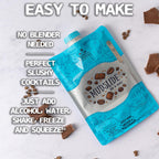 Lt. Blender's Mudslide Cocktail Mix - All Natural Creamy Rich Chocolate Coffee Blend, Easy to Make Slushy Cocktail, Resealable and Portable, 16 Servings per bag (Pack of 1)