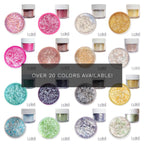 BAKELL Soft Pink Edible Glitter, 25 Grams | TINKER DUST Edible Glitter | KOSHER Certified | 100% Edible Glitter | Cakes, Cupcakes, Cake Pops, Drinks, Dessert Vegan Glitter & Dusts (25g, Soft Pink)