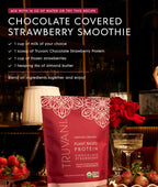 Truvani Vegan Pea Protein Powder | Chocolate Strawberry | 20g Organic Plant Based Protein | 1 Serving | Keto | Gluten & Dairy Free | Low Carb | No Added Sugar