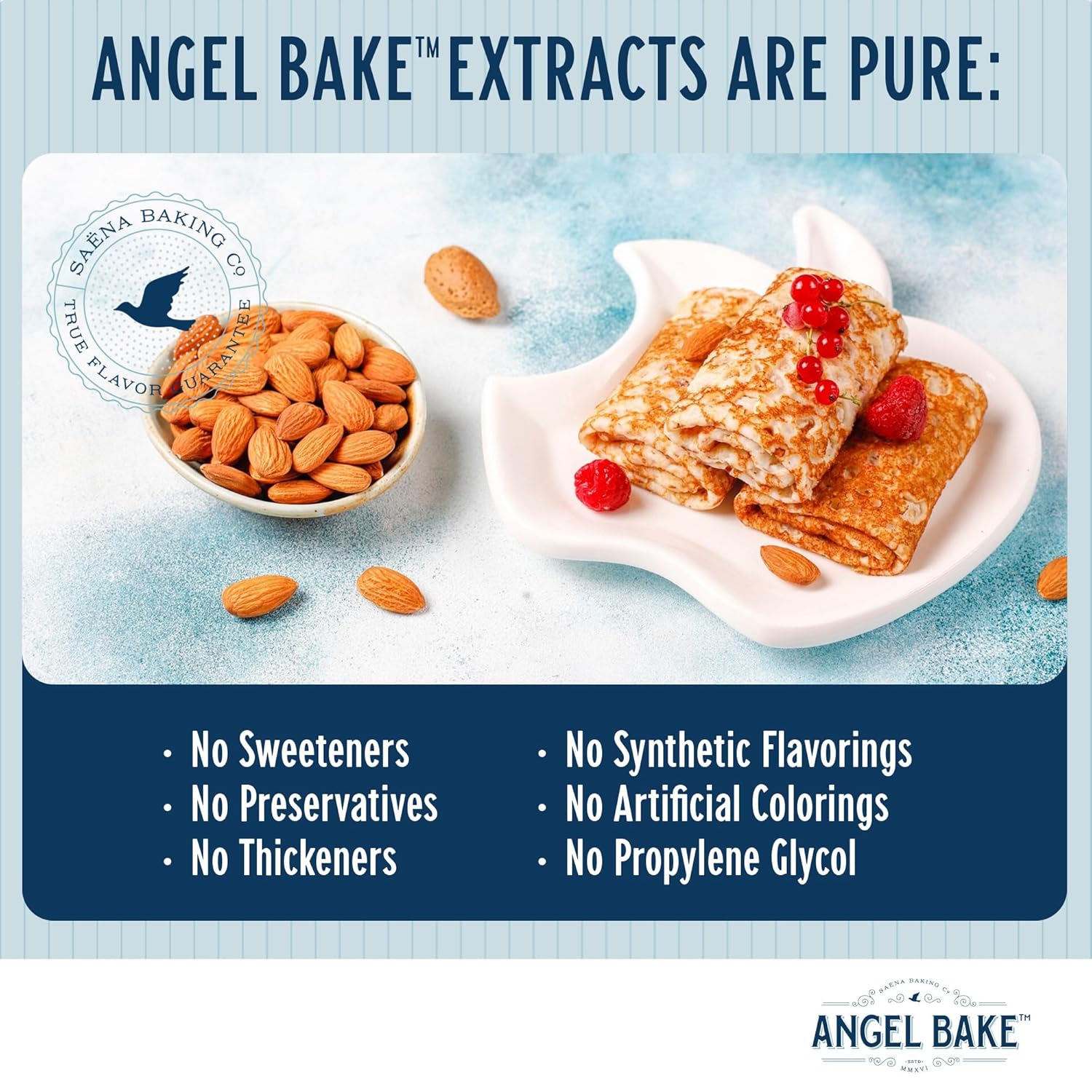 Pure Almond Extract, 1 Gallon - Natural Essence for Beverage Formulations, Bulk Manufacturing, Professional Food Developers - Kosher Certified, Vegan, Gluten-Free, Keto Friendly