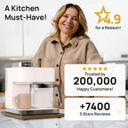 Ibyx Elegant Sliding Tray for Your Coffee Maker & Heavy Kitchen Appliances - Sturdy, Slides Easily from Under The Cabinet (Brown, 12”W x 16”D)