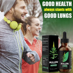 YUMOYI Chlorophyll&Mullein Drops for Lungs - Support Lung Cleanse & Respiratory Function for Healthy Breathing - Natural Supplement, Tincture Drops | Non-GMO, Vegetarian | 1 Month Supply