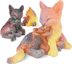 Rose Cat Candle Animal Resin Casting Soap Making Molds Silicone for Home Decorate 3D Clay Mold