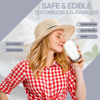 Edible Glitter Spray,2 Colors Silver & White Food Grade Edible Glitter Set for Drink Cake Beverages,Cupcakes,Cake Pops and Cookies Decorating