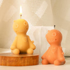 Doll & Ghost 3D Animal Candle Making Molds - Silicone Resin Casting Molds for Home Decor