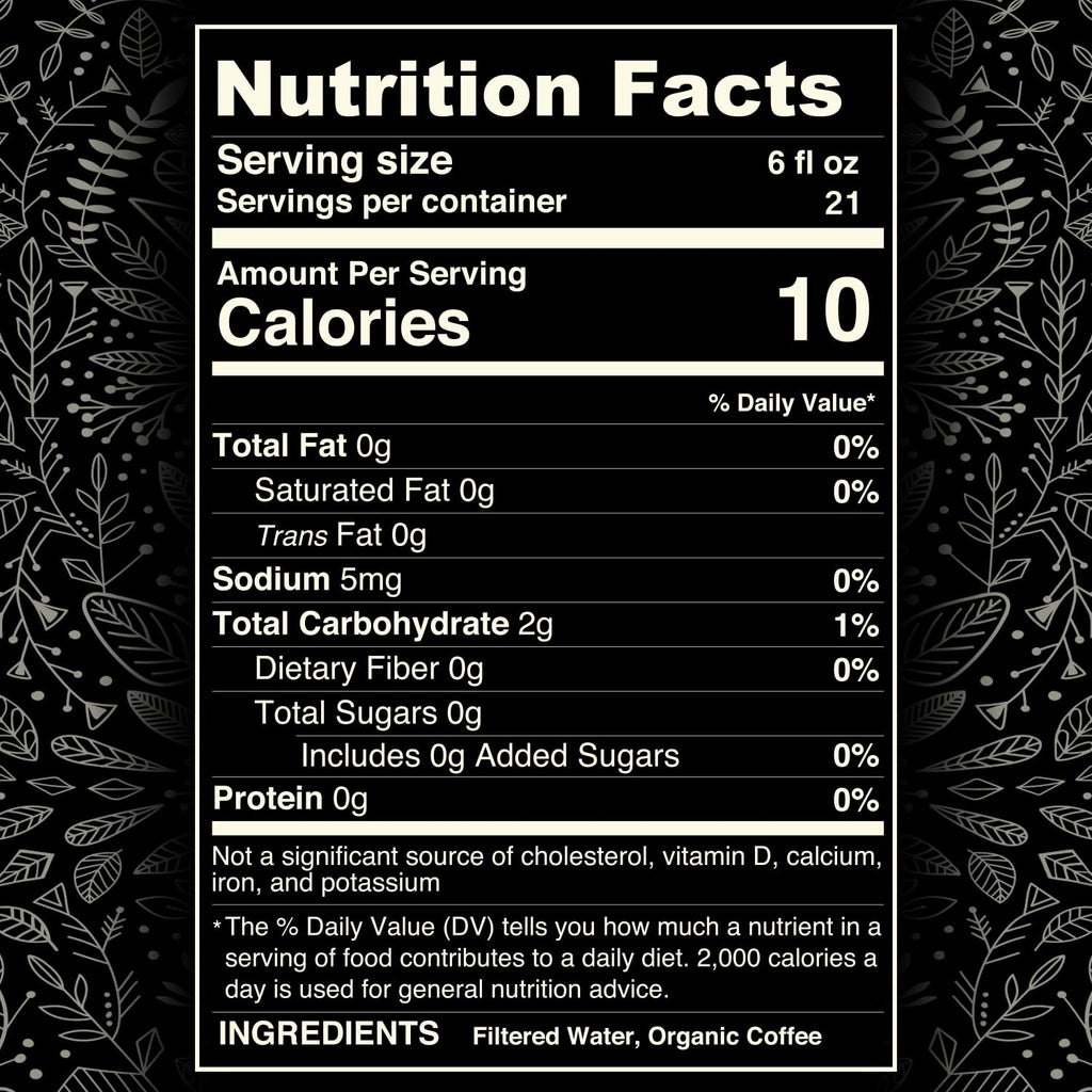 Afficionado Coffee Roasters | Magical Cold Brew | 1 Gallon | Bag in Box | Single Origin Peruvian Coffee | Medium Roast | Ready to Drink | Pasteurized & Shelf-Stable