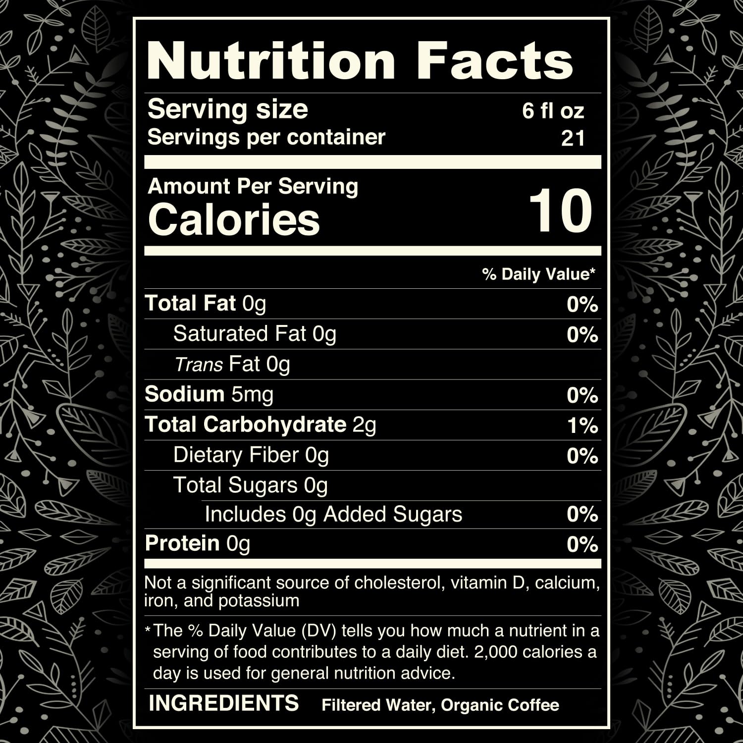 Afficionado Coffee Roasters | Magical Cold Brew | 1 Gallon | Bag in Box | Single Origin Peruvian Coffee | Medium Roast | Ready to Drink | Pasteurized & Shelf-Stable