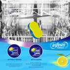 Dishwasher Cleaner and Deodorizer Tablets - Deep Clean Dishwasher Cleaner Tablets, Septic Safe, Natural Limescale Remover - Compatible with All Models (12 Pack)