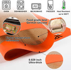 Silicone Baking Mat - Best German Silicone - Non Slip Silicone Baking Sheet, Non Stick Reusable Silicone Mats for Baking, Oven Liner, Counter Mat - Half Sheet Baking Mat, Set of 2