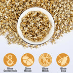 Twisweet Gold Sprinkles, Edible Gold Stars for Cake Decorating, Sugar Sprinkles for Baking, Mix Size Gold Candy, Cake Topper Ice Cream Cupcake Cookie Toppings Dessert Decorations, Christmas Wedding Birthday Party Supplies (130g/4.58oz)