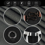 5 Pack Kitchen Apron, Work Apron, Canvas, Multiple Pockets, Gardening, Painting, BBQ, Artist, Carpenter, Sizes M to XXL, Black