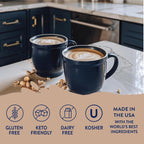 Jordan's Skinny Syrups Sugar Free Coffee Syrup, Hazlenut Flavor Drink Mix, Zero Calorie Flavoring for Chai Latte, Protein Shake, Food and More, Gluten Free, Keto Friendly, 25.4 Fl Oz, 1 Pack