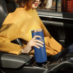 20 oz Skinny Tumblers Bulk 8 Pack, Stainless Steel Insulated Tumbler with Lids and Straws, Slim Double Wall Powder Coated Travel Coffee Mugs Reusable Cup for Hot Cold Drinks (Mixed,8 pack)