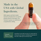 Gaia Herbs Turmeric Supreme Extra Strength - Supports Occasional Swelling from Normal Wear & Tear - with Turmeric Curcumin & Black Pepper - 60 Vegan Liquid Phyto-Capsules (Up to 60-Day Supply)